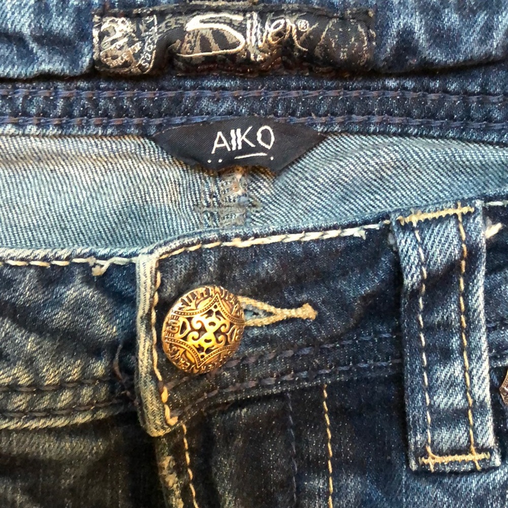 Silver Aiko Jeans